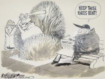 'Keep Those Knees Bent!'